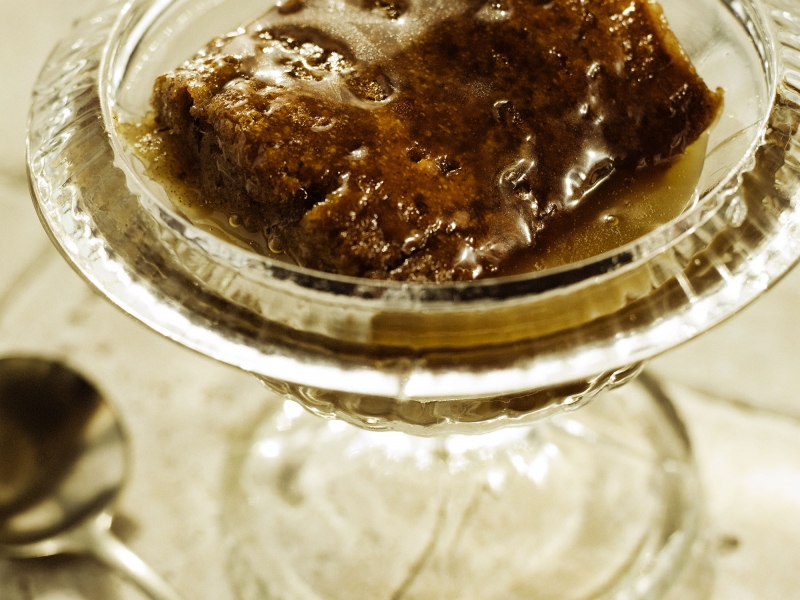 Dalvay's Sticky Date Pudding with Toffee Sauce