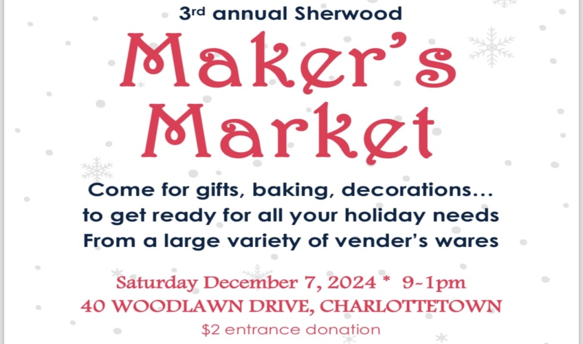 3rd Annual Sherwood Maker's Market