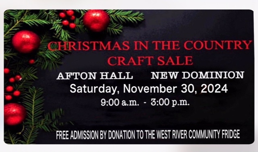 Christmas In The Country Craft Sale