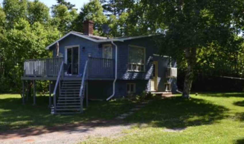 Little Blue Cottage by the Sea