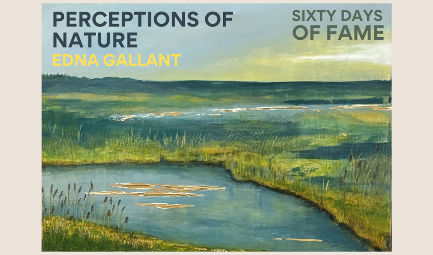 Perceptions of Nature Exhibit by Edna Gallant