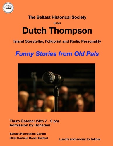 Dutch Thompson- Funny Stories From Old Pals