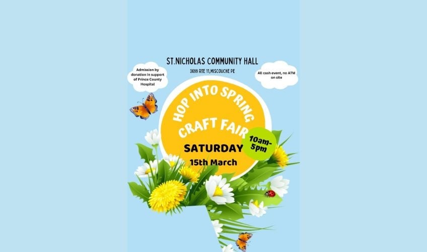 Hop Into Spring Craft Fair