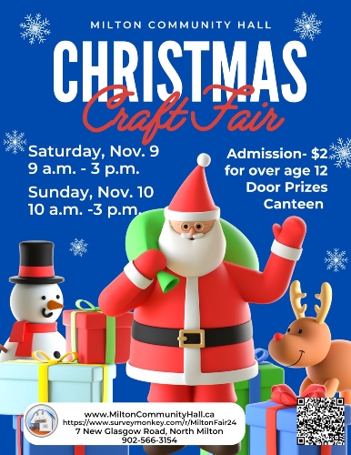 Milton Hall Christmas Craft Fair