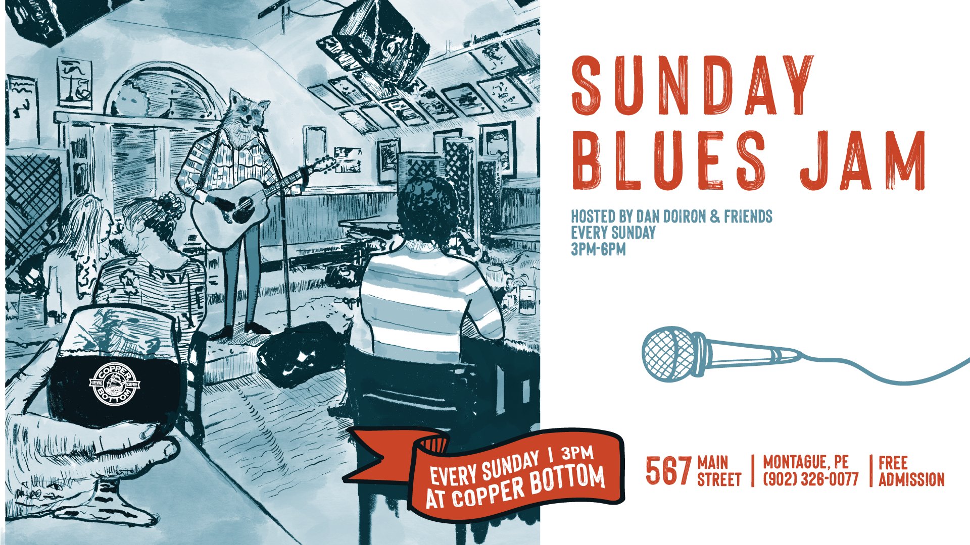 Copper Bottom - Sunday Blues - Feb 23