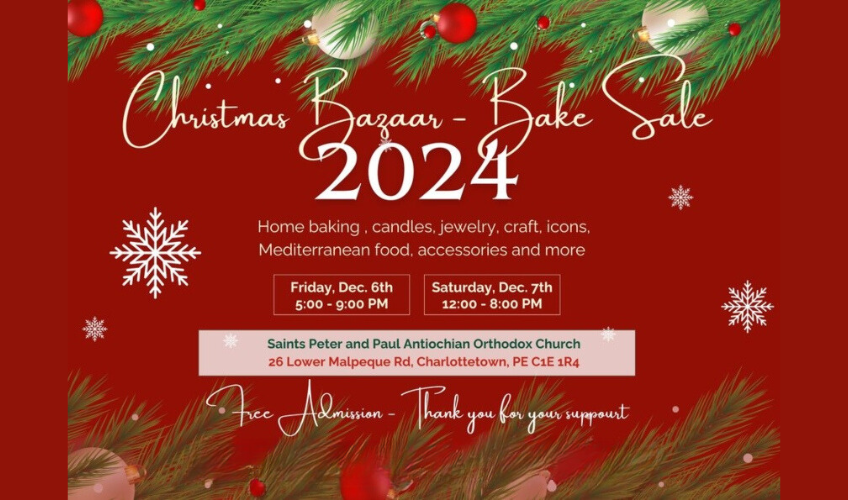 Christmas Bazaar - Bake Sale