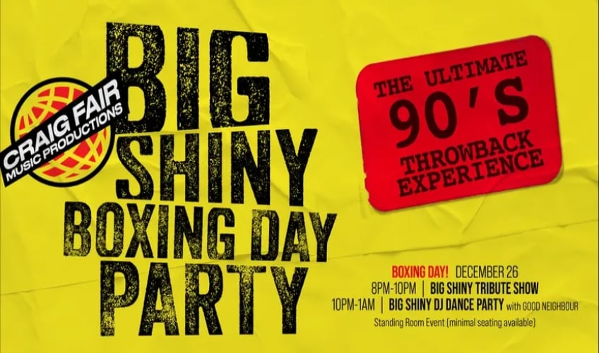 Big Shiny Boxing Day Party