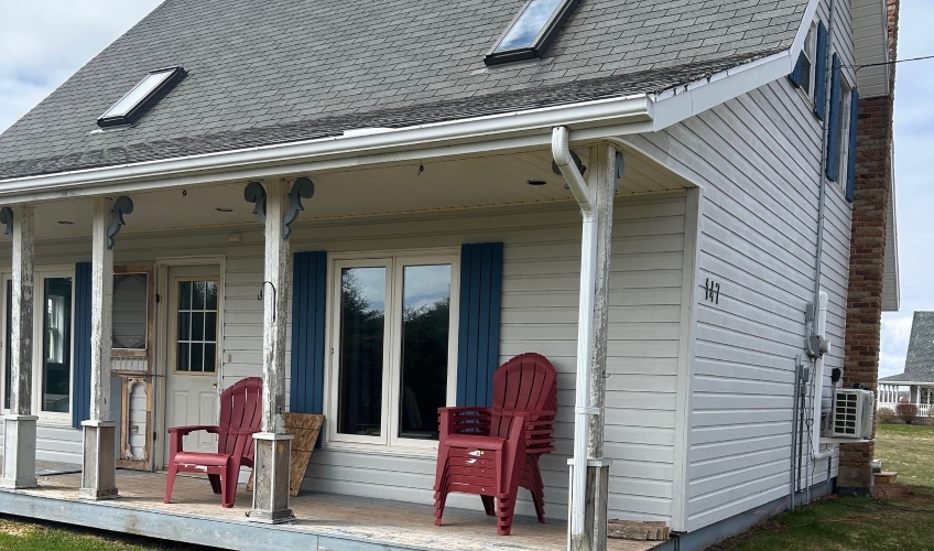 Townshend's Cottage on Souris River