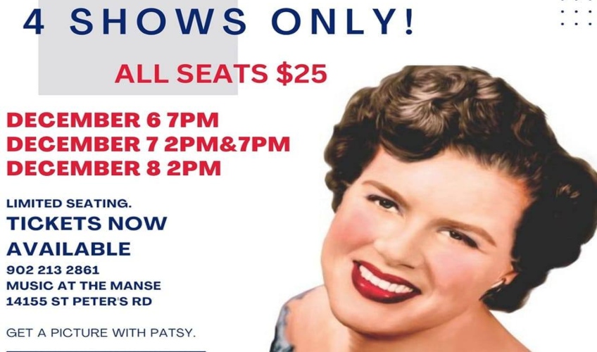 She's Back Patsy Cline - Dec 6