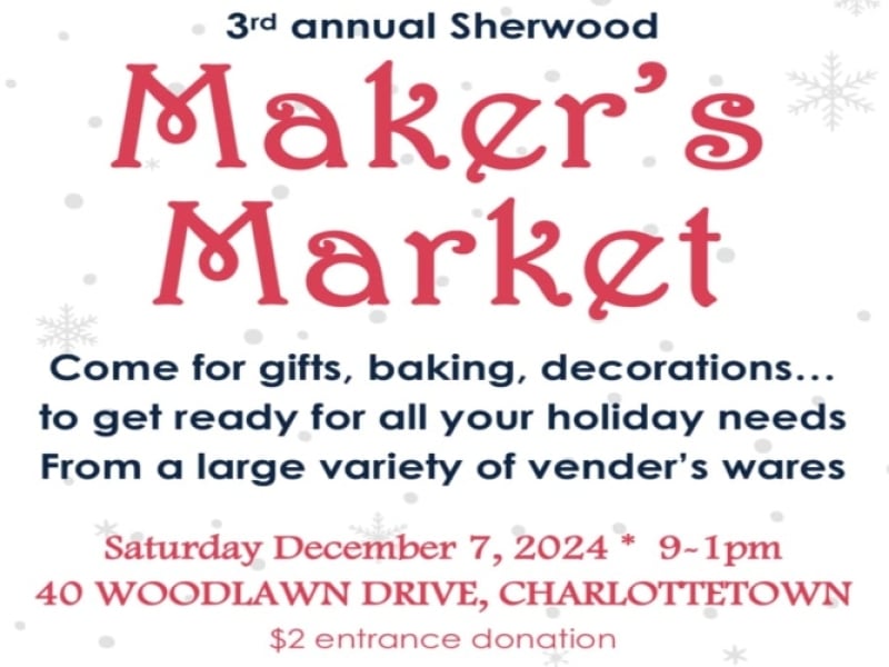 3rd Annual Sherwood Maker's Market