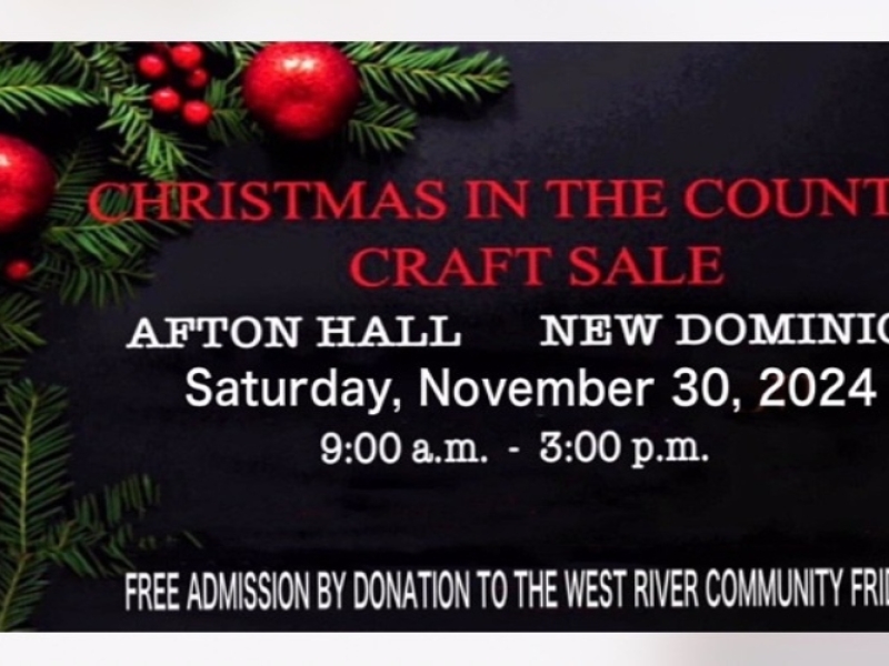 Christmas In The Country Craft Sale