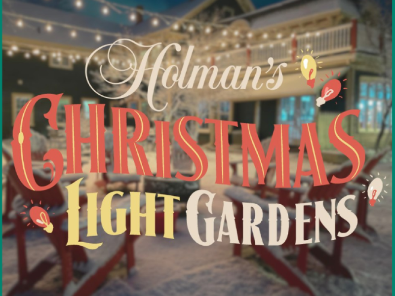 Holman's Christmas Light Gardens