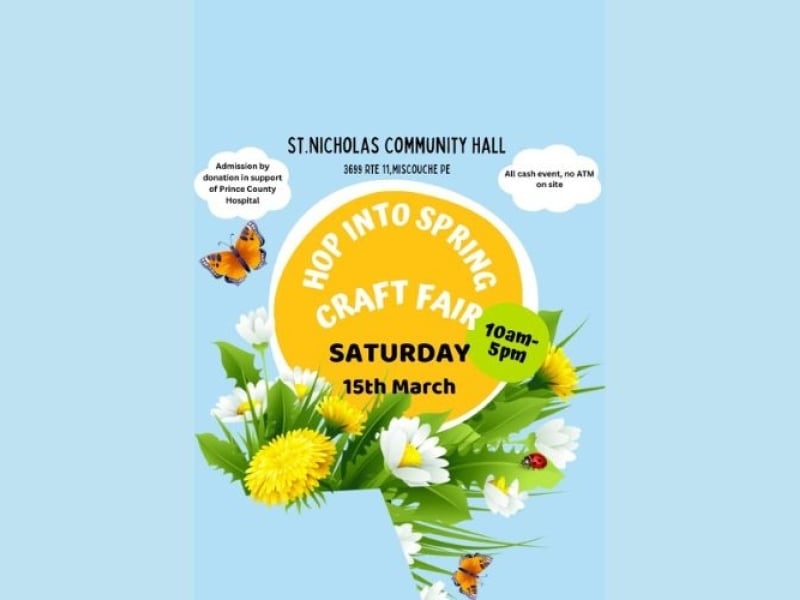 Hop Into Spring Craft Fair