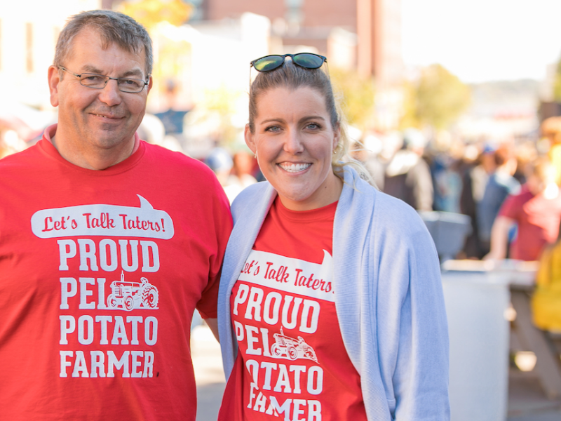 Boyd and Keisha Rose at PEI Farm Day in the City