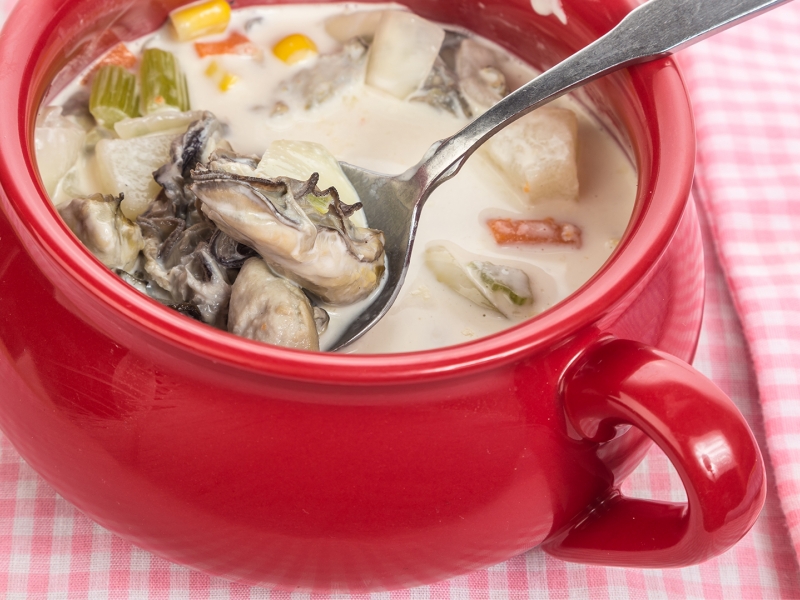 Hearty Smoked Oyster Chowder, Recipe, Town & Country Markets