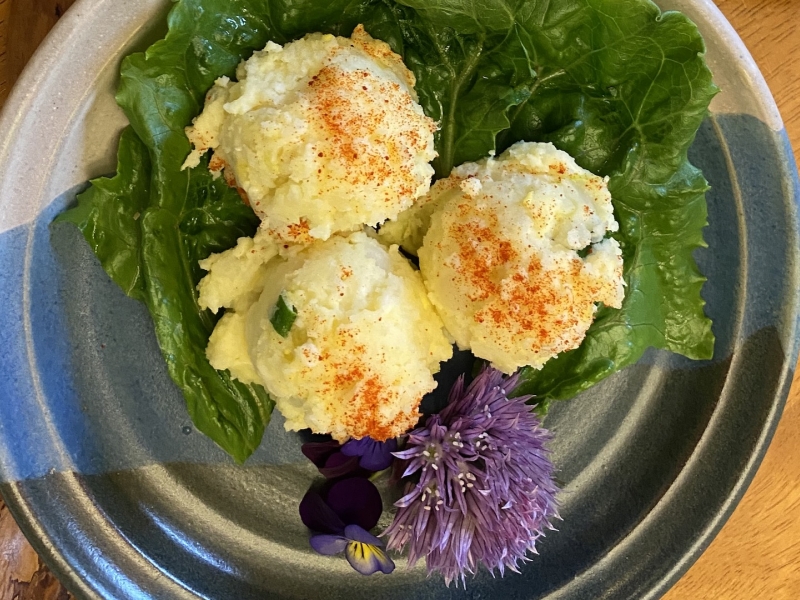 traditional PEI potato salad