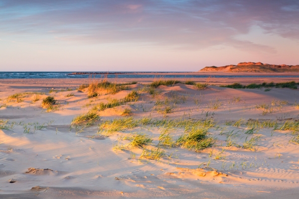 Tracadie Beach at sunset