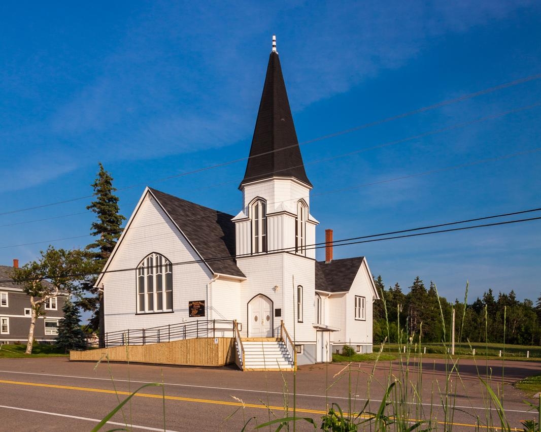 Exterior of Cavendish United Church