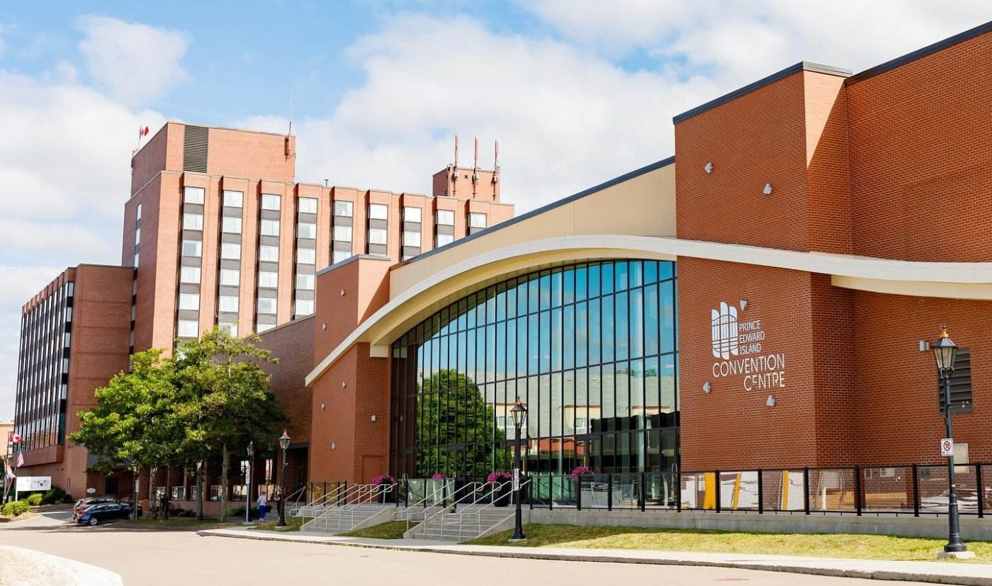 Exterior view of the PEI Convention Centre and Delta